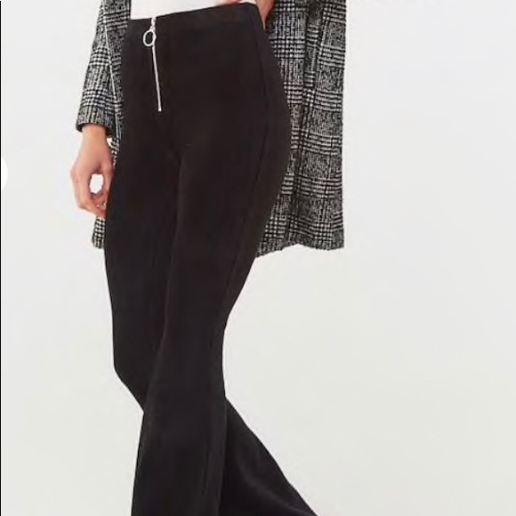 black flare pants forever 21